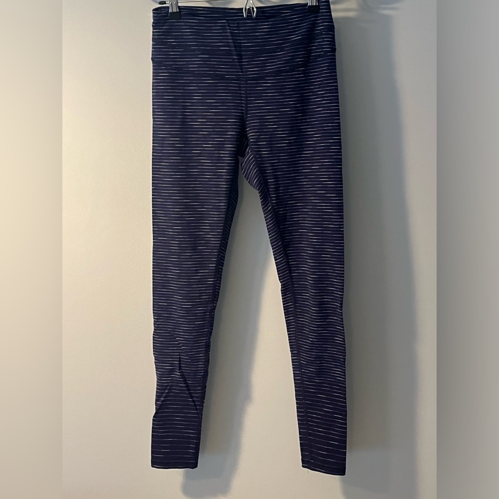 Lucy navy stripe legging